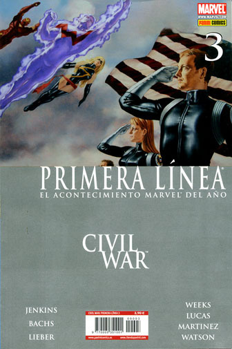 CIVIL WAR: PRIMERA LNEA # 3