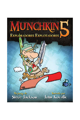 MUNCHKIN 5: EXPLORADORES EXPLOTADORES - JCNC - EDICION REVISADA - A COLOR