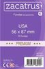 FUNDAS ZACATRUS USA PREMIUM 56 MM X 87 MM (55)                             