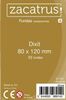 FUNDAS ZACATRUS DIXIT PREMIUM 80 MM X 120 MM (50)                          