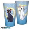 SAILOR MOON VASO 400ML LUNA & ARTEMIS