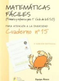 Matemticas fciles 15, ESO