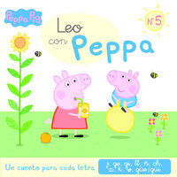 Leo con Peppa 5. Un cuento para cada letra : j, ge, gi, ll, , ch, x, k, w, ge-gi