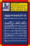 Enfoques analticos de la msica del siglo XX