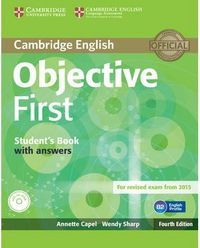 Objective First Certif.with Answers+cd St 4ed