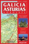 Mapa de Galicia y Asturias