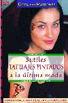 Sutiles tatuajes pintados a la ltima moda