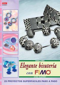 Elegante bisutera con fimo