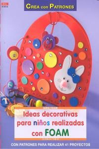 Ideas decorativas para ni�os realizadas con foam