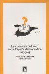 Las razones del voto en la Espaa democrtica, 1977-2008