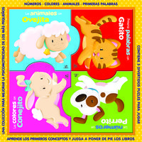 Puzzlebooks in box animales