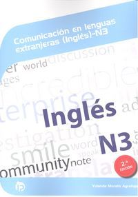 Comunicacin en lenguas extranjeras (ingls) N3