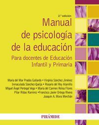 Manual de psicologa de la educacin : para docentes de Educacin Infantil y Primaria