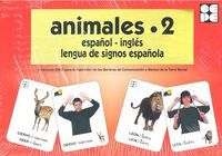 Animales 2 Espaol Ingles Lengua De Signos Espaol