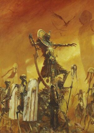 EJERCITO WARHAMMER: REYES FUNERARIOS