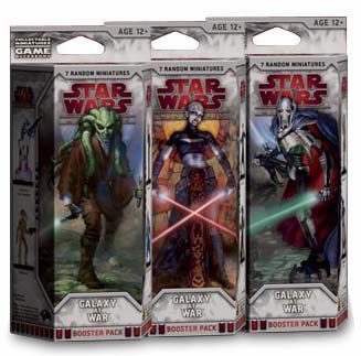 STAR WARS MINIATURES: GALAXY AT WAR BOOSTER