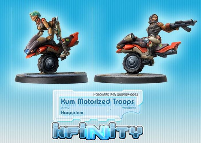 INFINITY: KUM MOTORIZED TROOPS