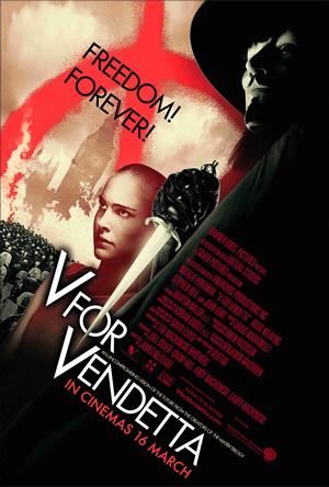 POSTER V FOR VENDETTA (ESPA�OL)