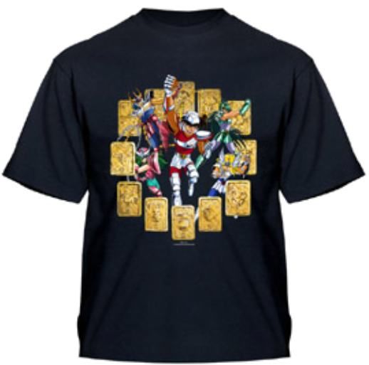 CABALLEROS DEL ZODIACO CAMISETA OFICIAL CABALLEROS DE BRONZE L