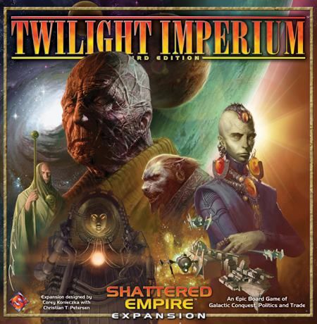 TWILIGHT IMPERIUM 3� ED.: SHATTERED EMPIRE EXPANSION