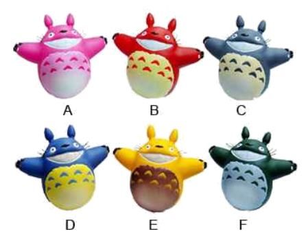 TOTORO TENTETIESO FIGURA CERAMICA 6 MODELOS