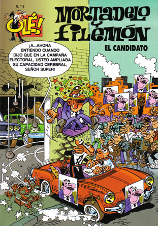 MORTADELO Y FILEMÓN # 009 EL CANDIDATO