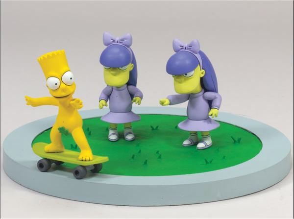 SIMPSONS PELICULA SERIE 1 - BART CON SHERI & TERI CAJA DELUXE