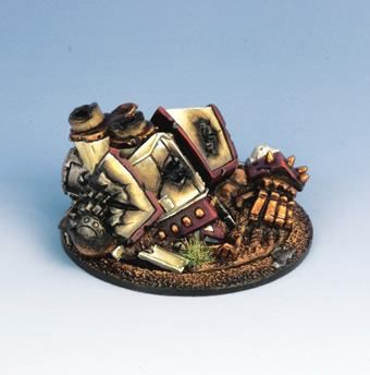 WARMACHINE: PROTECTORATE HEAVY WARJACK WRECK MARKER