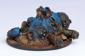 Portada de WARMACHINE: CYGNAR HEAVY WARJACK WRECK MARKER