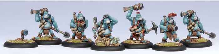 HORDES: TROLLBLOODS EXCAVADORES PIGMEOS CAJA DE UNIDAD