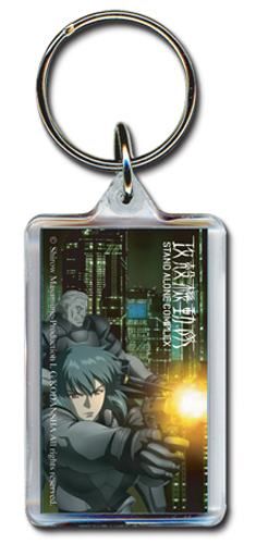 GHOST IN THE SHELL LLAVERO TRANSPARENTE MOTOKO-BATO