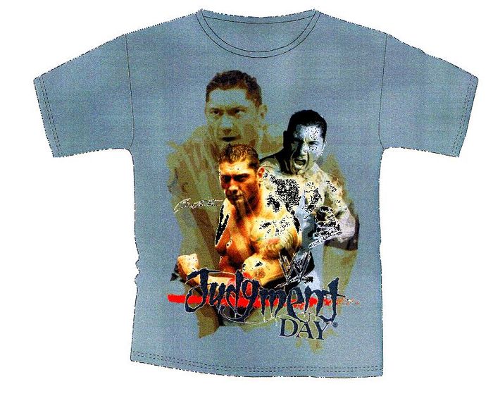 WWE CAMISETA BATISTA GRIS M