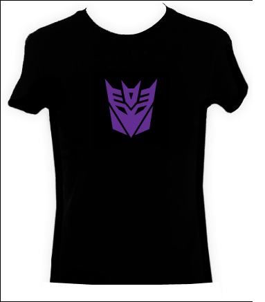 CAMISETA ELECTRONICA TRANSFORMERS AUTOBOT S