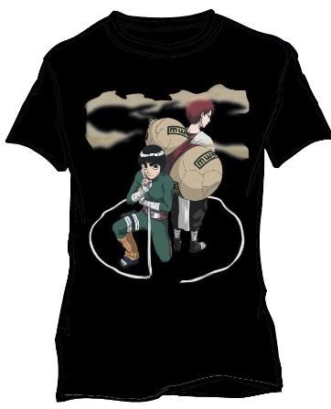NARUTO CAMISETA OFICIAL GAARA Y ROCK LEE XXL