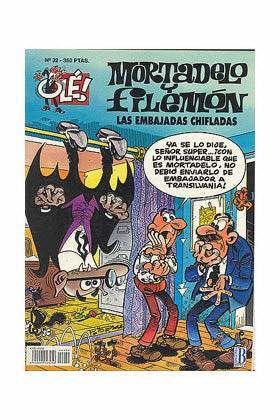 MORTADELO Y FILEMN # 032 LAS EMBAJADAS CHIFLADAS