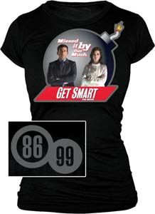 CAMISETA NECA CHICA GET SMART MISSED XS