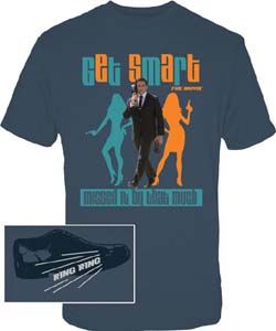 CAMISETA NECA CHICO GET SMART ZAPATOFONO L