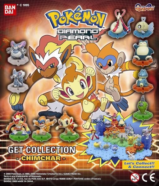 POKEMON GASHAPON GET COLLECTION 2 (10 MODELOS)