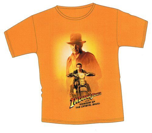 INDIANA JONES CAMISETA NARANJA 6 A�OS