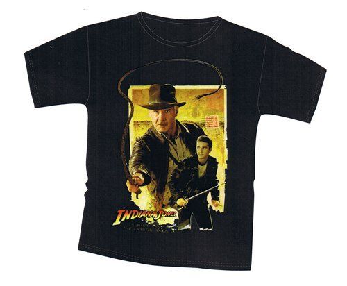 INDIANA JONES CAMISETA NEGRA LATIGO XL