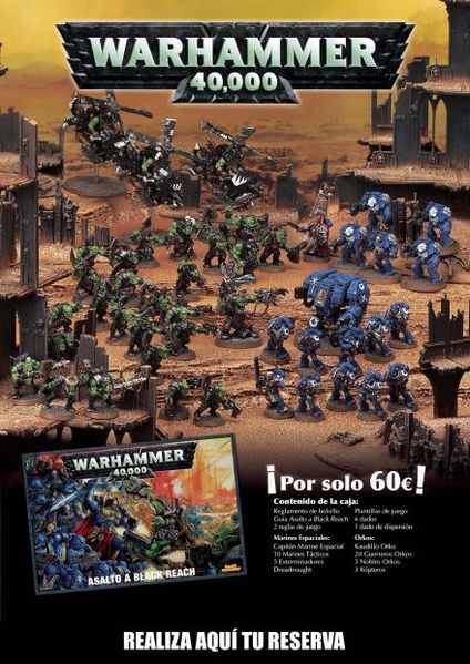 WARHAMMER 40000 ASALTO A BLACK REACH