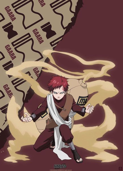 POSTER NARUTO GAARA
