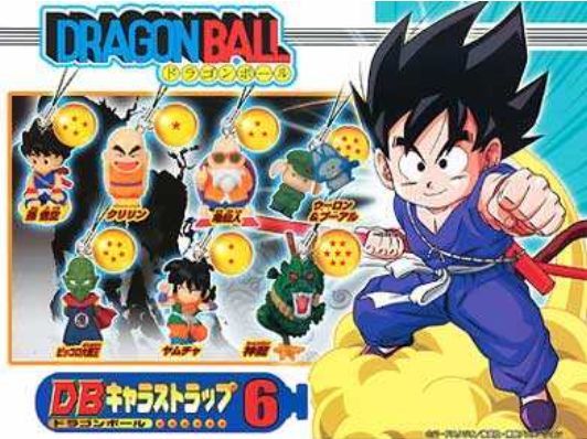 DRAGON BALL CHARA STRAP VOL.6 (7 MODELOS)