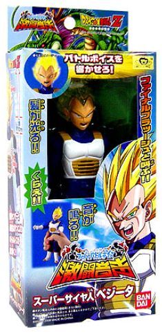 DRAGON BALL Z SUPER SAIYANS VEGETA CON LUZ