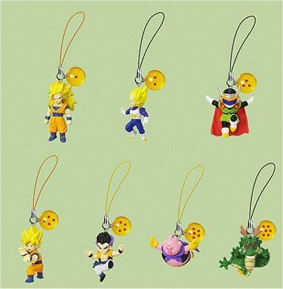 DRAGON BALL Z COLGANTE MOVIL CRYSTAL SWING SHENRON (7 MODELOS)