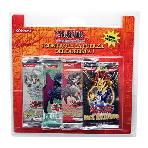 YU-GI-OH: PACK 4 SOBRES