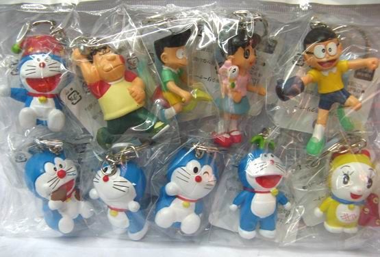 DORAEMON LLAVERO FIG 5CM (10 MODELOS)