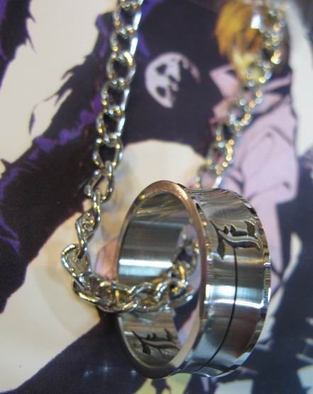 DEATH NOTE COLGANTE ANILLO L