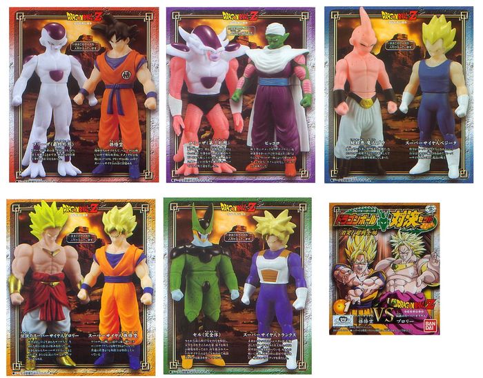 DRAGON BALL Z PLAY HERO VS DRAGON BALL TAIKETSU SET 2 FIG 10CM (6 MODELOS)