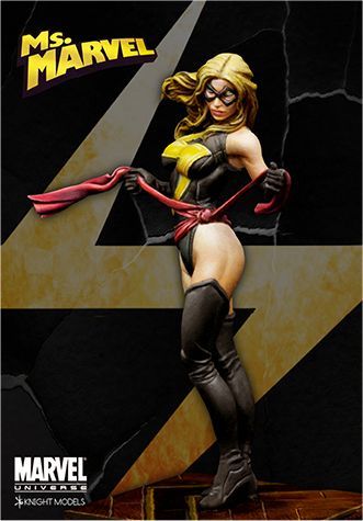 KNIGHT MODELS: MS. MARVEL ED. LIMITADA DELUXE